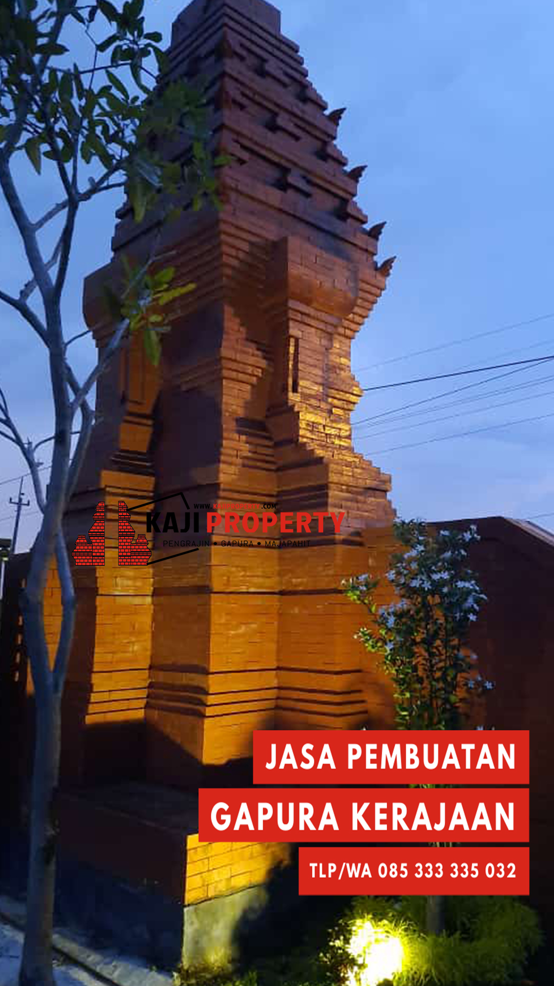 Membikin Gapura Bentuk Bali
